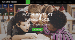 Desktop Screenshot of faithbaptistpreschool.com